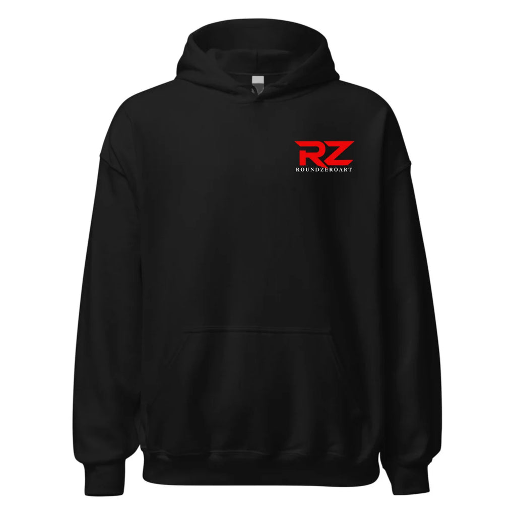 ROUNDZEROART — Sweat à capuche semi-oversize premium